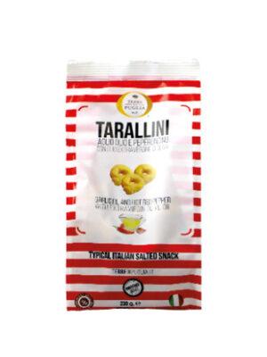 Tarallini Piment à l'huile d'olive EV 230gr